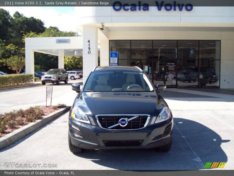 Savile Grey Metallic / Sandstone Beige 2011 Volvo XC60 3.2