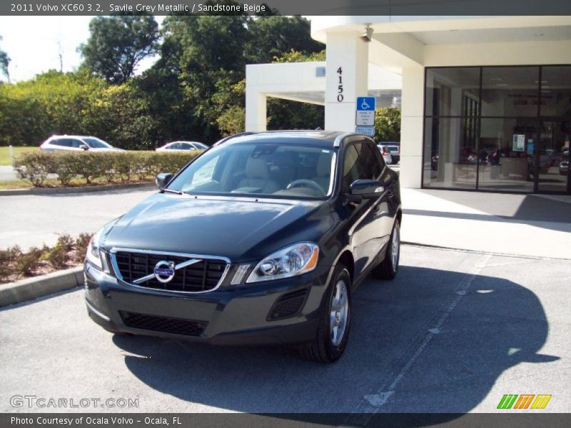 Savile Grey Metallic / Sandstone Beige 2011 Volvo XC60 3.2