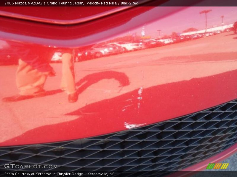 Velocity Red Mica / Black/Red 2006 Mazda MAZDA3 s Grand Touring Sedan