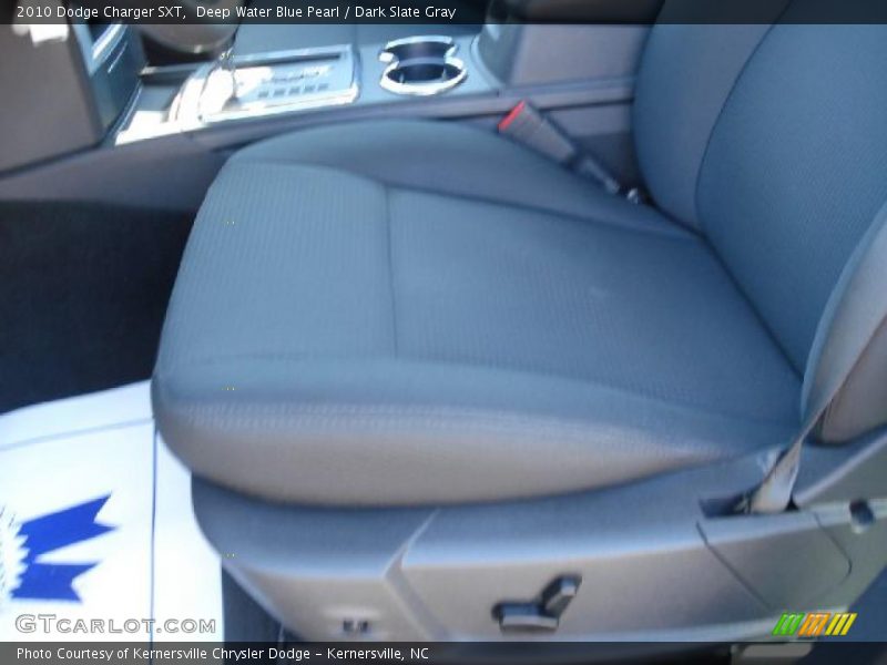 Deep Water Blue Pearl / Dark Slate Gray 2010 Dodge Charger SXT