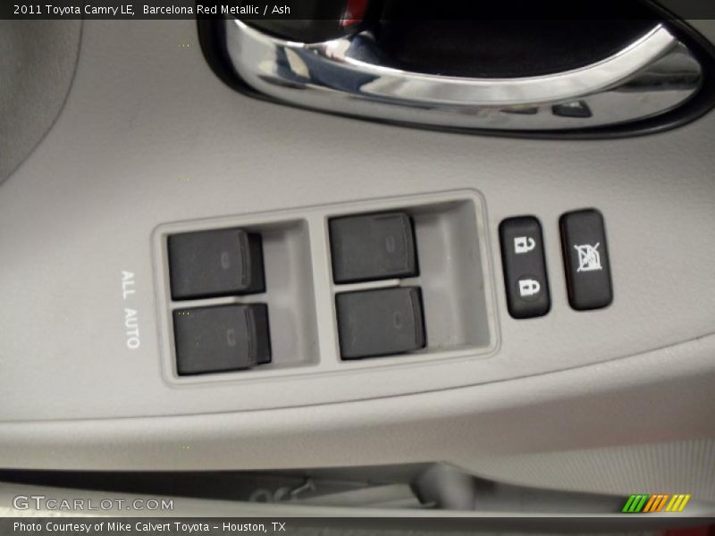 Barcelona Red Metallic / Ash 2011 Toyota Camry LE