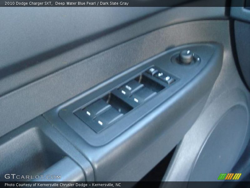 Deep Water Blue Pearl / Dark Slate Gray 2010 Dodge Charger SXT