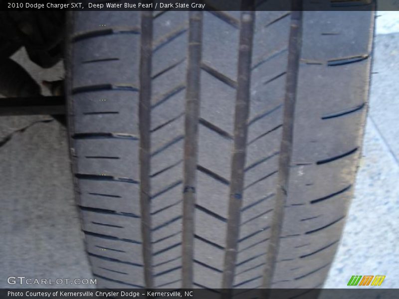 Deep Water Blue Pearl / Dark Slate Gray 2010 Dodge Charger SXT
