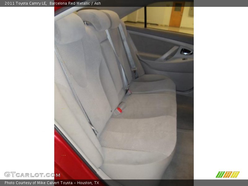 Barcelona Red Metallic / Ash 2011 Toyota Camry LE