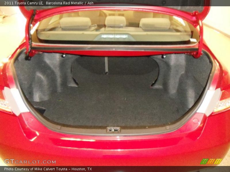 Barcelona Red Metallic / Ash 2011 Toyota Camry LE