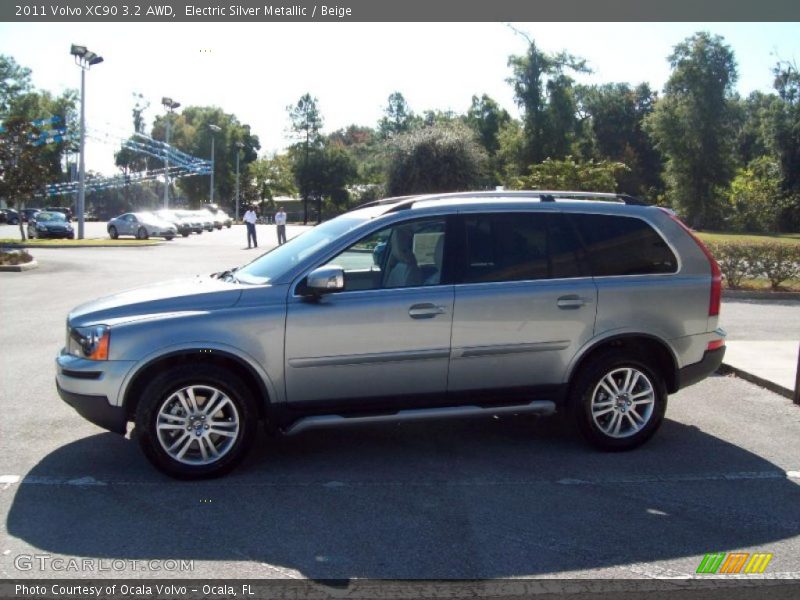 Electric Silver Metallic / Beige 2011 Volvo XC90 3.2 AWD