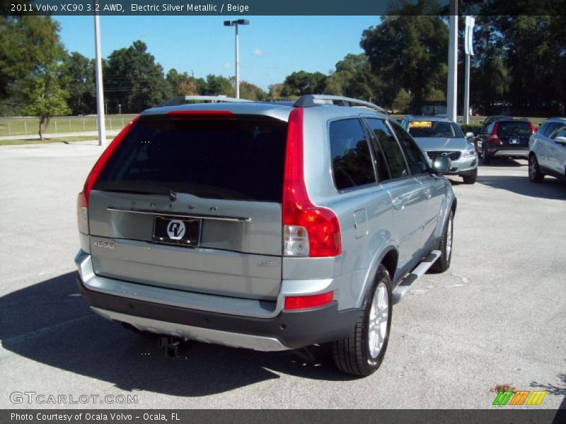 Electric Silver Metallic / Beige 2011 Volvo XC90 3.2 AWD