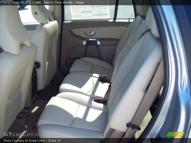 Electric Silver Metallic / Beige 2011 Volvo XC90 3.2 AWD