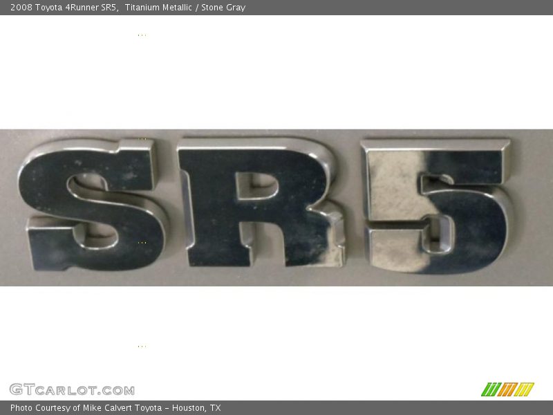 Titanium Metallic / Stone Gray 2008 Toyota 4Runner SR5