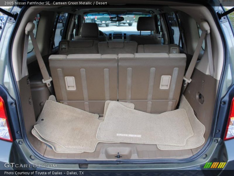 Canteen Green Metallic / Desert 2005 Nissan Pathfinder SE