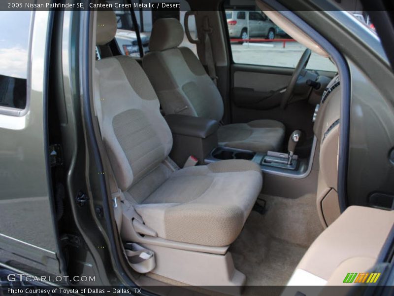 Canteen Green Metallic / Desert 2005 Nissan Pathfinder SE