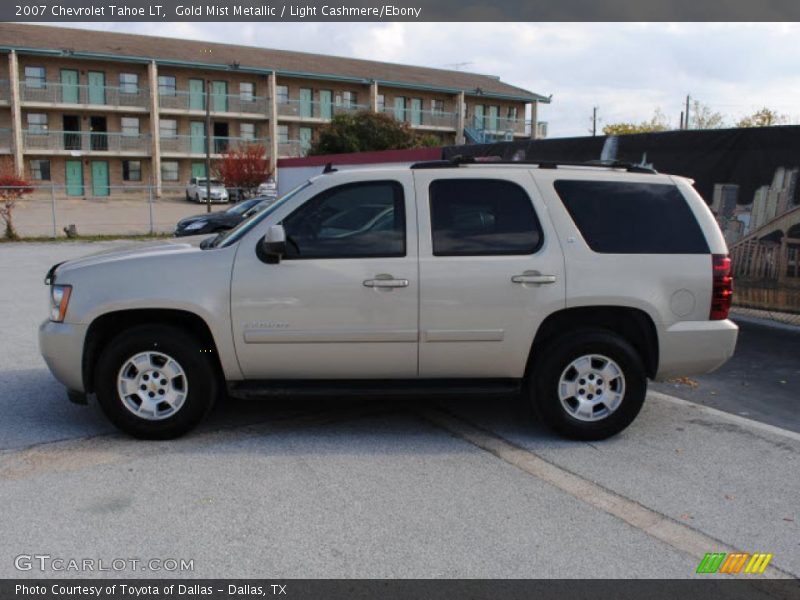 Gold Mist Metallic / Light Cashmere/Ebony 2007 Chevrolet Tahoe LT