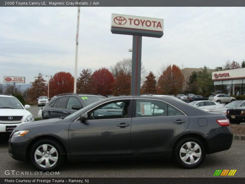 Magnetic Gray Metallic / Ash 2008 Toyota Camry LE