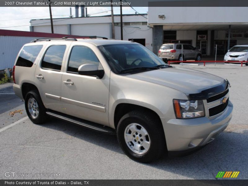 Gold Mist Metallic / Light Cashmere/Ebony 2007 Chevrolet Tahoe LT