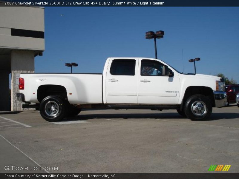  2007 Silverado 3500HD LTZ Crew Cab 4x4 Dually Summit White
