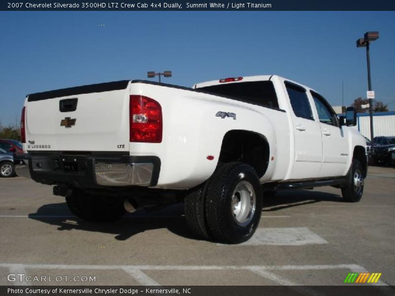  2007 Silverado 3500HD LTZ Crew Cab 4x4 Dually Summit White