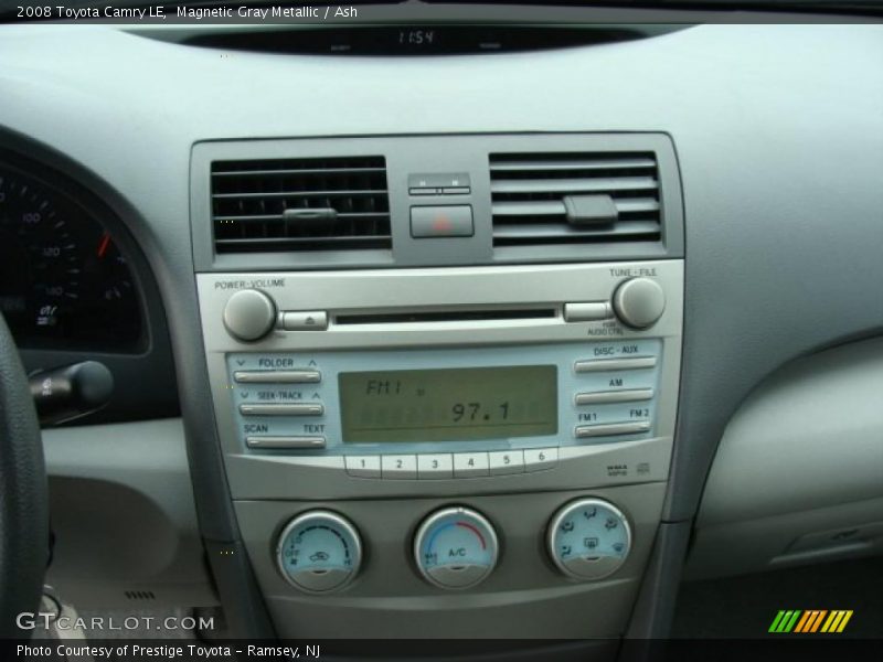 Magnetic Gray Metallic / Ash 2008 Toyota Camry LE