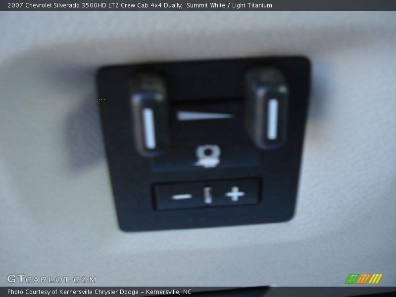 Summit White / Light Titanium 2007 Chevrolet Silverado 3500HD LTZ Crew Cab 4x4 Dually