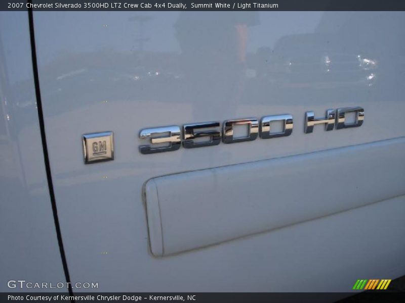  2007 Silverado 3500HD LTZ Crew Cab 4x4 Dually Logo