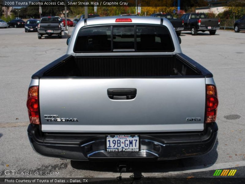 Silver Streak Mica / Graphite Gray 2008 Toyota Tacoma Access Cab