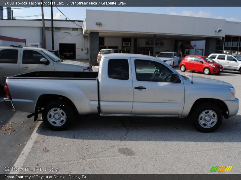 Silver Streak Mica / Graphite Gray 2008 Toyota Tacoma Access Cab