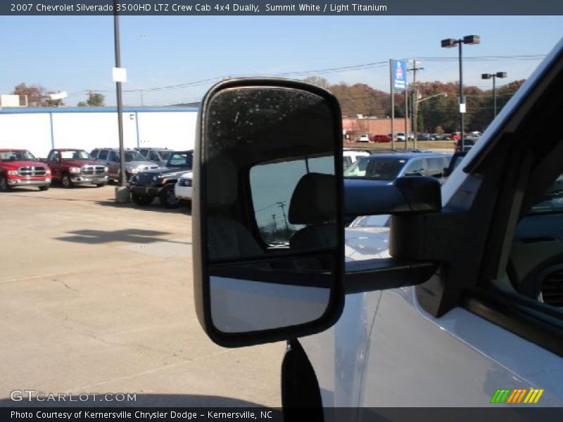 Summit White / Light Titanium 2007 Chevrolet Silverado 3500HD LTZ Crew Cab 4x4 Dually