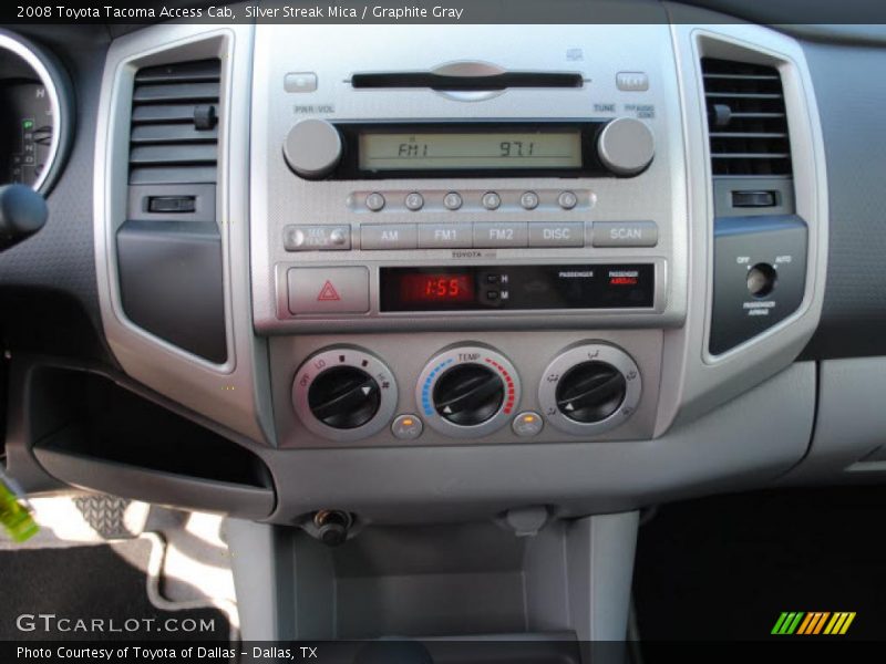 Silver Streak Mica / Graphite Gray 2008 Toyota Tacoma Access Cab