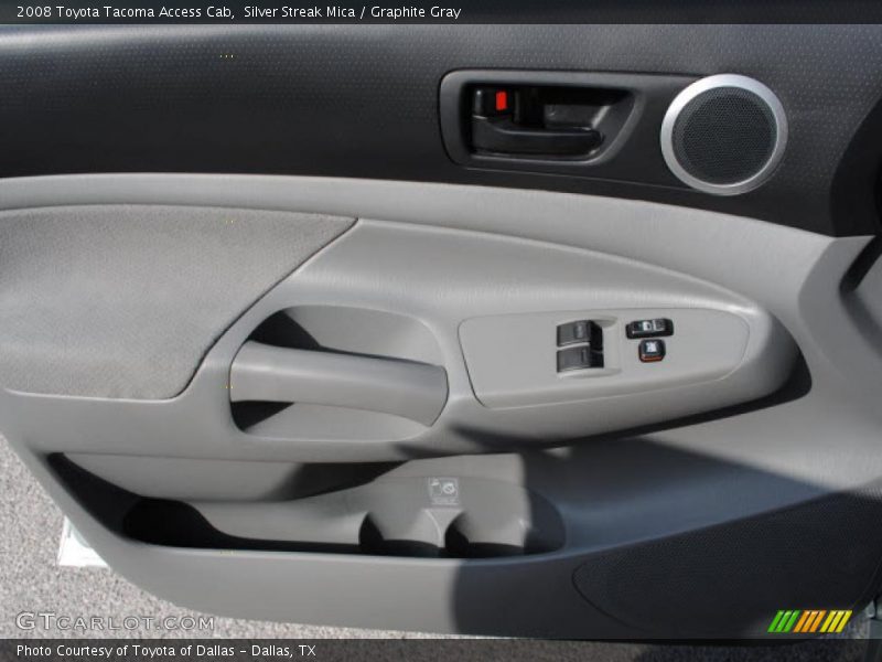 Silver Streak Mica / Graphite Gray 2008 Toyota Tacoma Access Cab