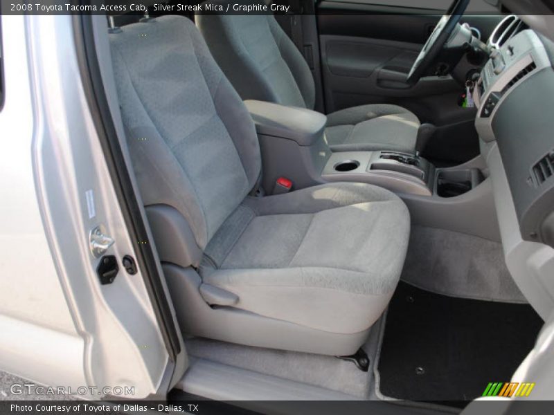 Silver Streak Mica / Graphite Gray 2008 Toyota Tacoma Access Cab