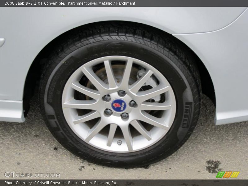  2008 9-3 2.0T Convertible Wheel