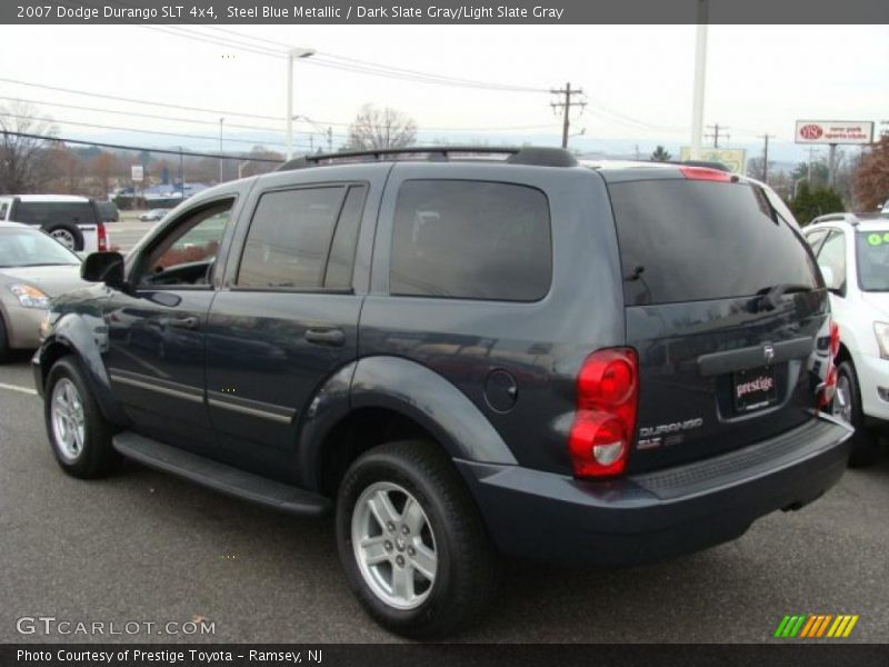 Steel Blue Metallic / Dark Slate Gray/Light Slate Gray 2007 Dodge Durango SLT 4x4