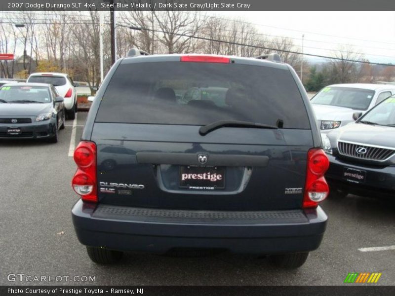 Steel Blue Metallic / Dark Slate Gray/Light Slate Gray 2007 Dodge Durango SLT 4x4