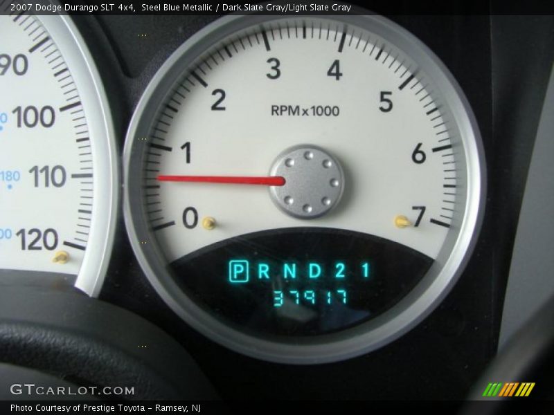 Steel Blue Metallic / Dark Slate Gray/Light Slate Gray 2007 Dodge Durango SLT 4x4