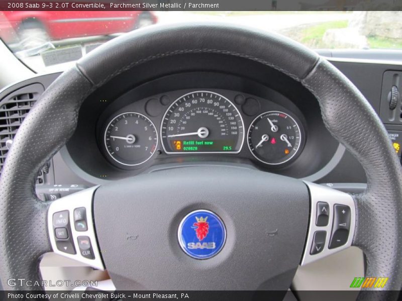  2008 9-3 2.0T Convertible Steering Wheel