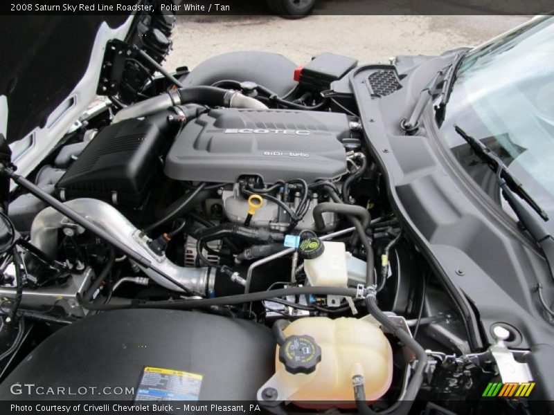  2008 Sky Red Line Roadster Engine - 2.0 Liter Turbocharged DOHC 16-Valve VVT 4 Cylinder