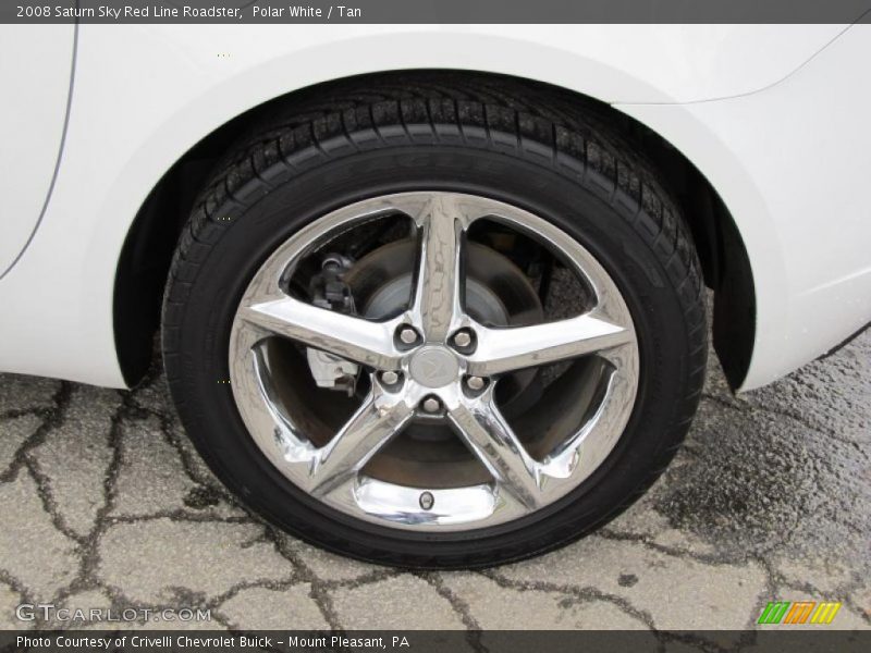  2008 Sky Red Line Roadster Wheel