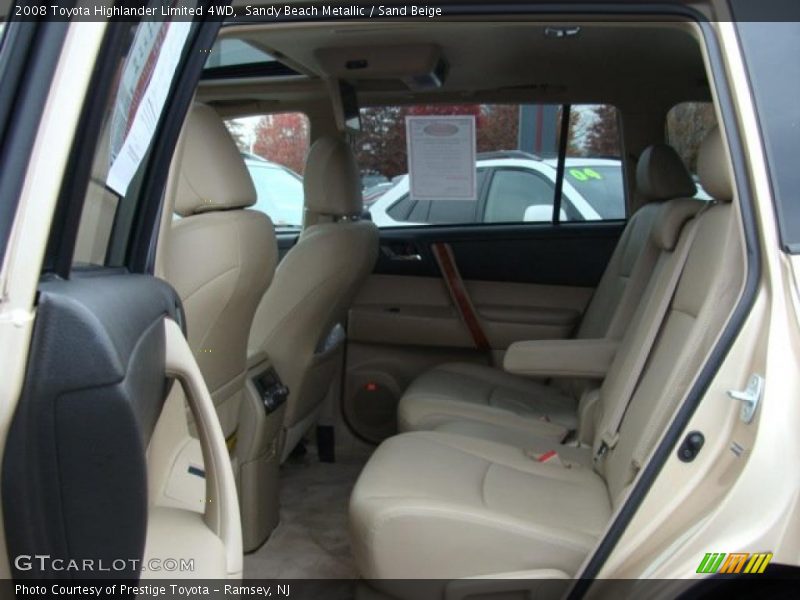 Sandy Beach Metallic / Sand Beige 2008 Toyota Highlander Limited 4WD
