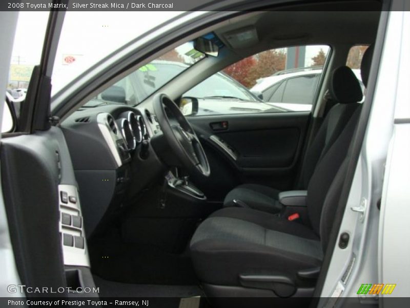 Silver Streak Mica / Dark Charcoal 2008 Toyota Matrix