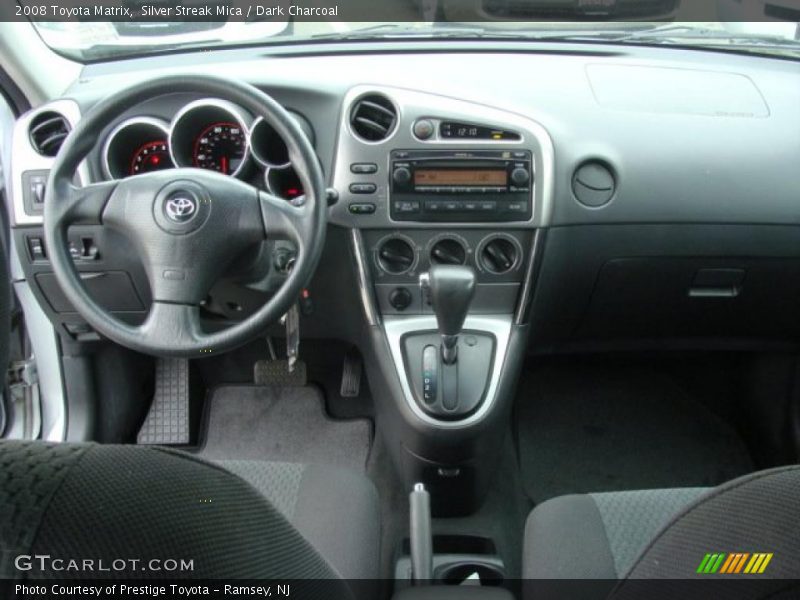 Silver Streak Mica / Dark Charcoal 2008 Toyota Matrix