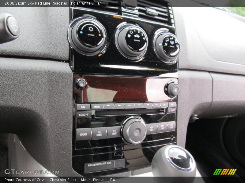 Controls of 2008 Sky Red Line Roadster