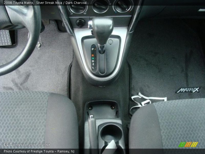 Silver Streak Mica / Dark Charcoal 2008 Toyota Matrix