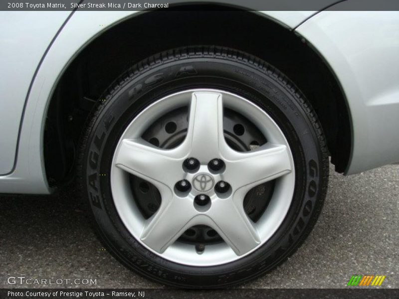 Silver Streak Mica / Dark Charcoal 2008 Toyota Matrix