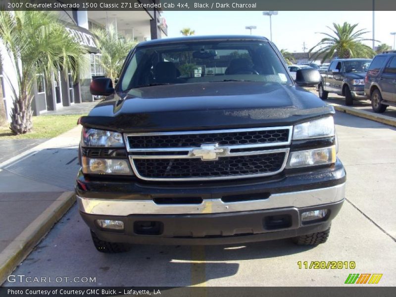 Black / Dark Charcoal 2007 Chevrolet Silverado 1500 Classic Z71 Extended Cab 4x4