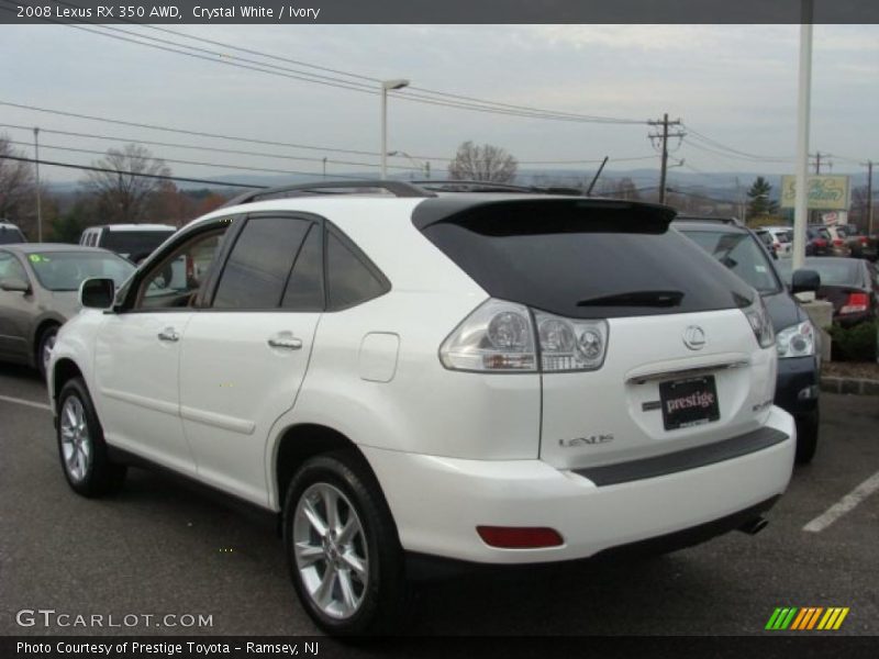 Crystal White / Ivory 2008 Lexus RX 350 AWD