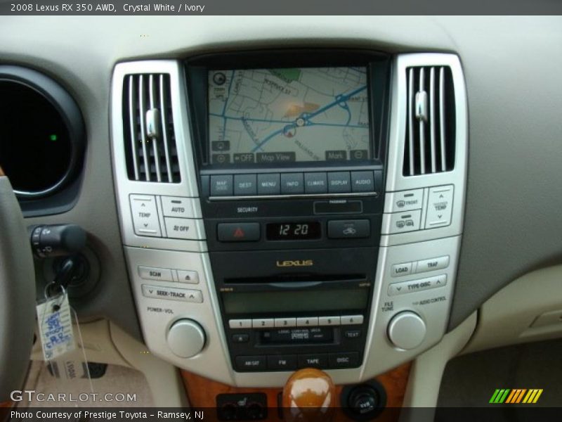 Crystal White / Ivory 2008 Lexus RX 350 AWD