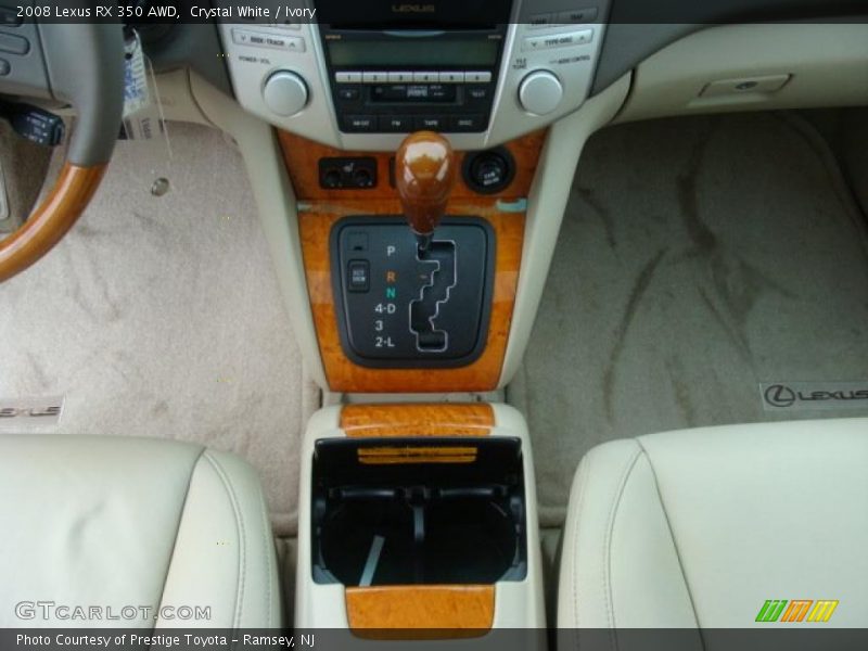 Crystal White / Ivory 2008 Lexus RX 350 AWD