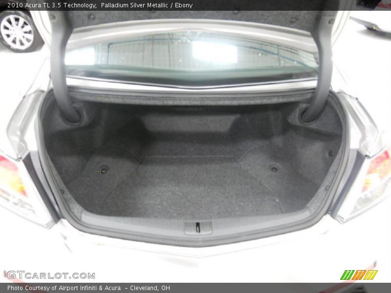 Palladium Silver Metallic / Ebony 2010 Acura TL 3.5 Technology