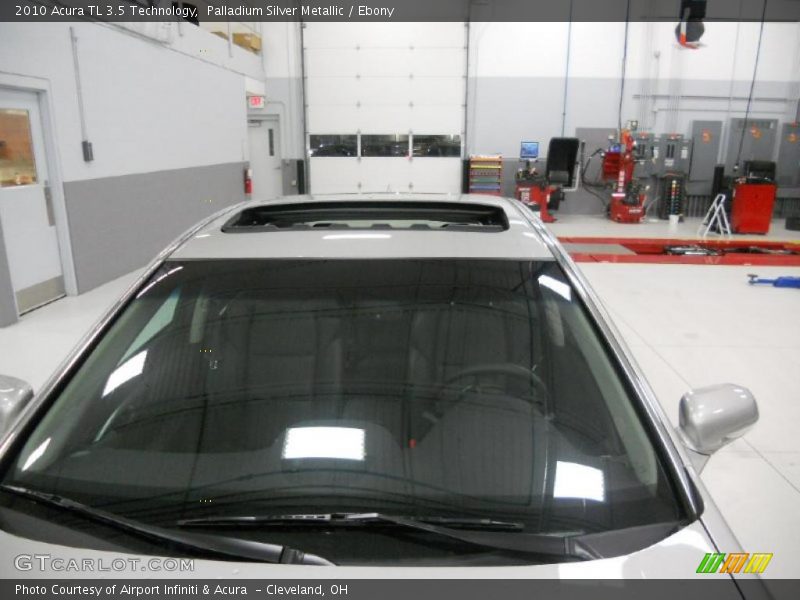 Palladium Silver Metallic / Ebony 2010 Acura TL 3.5 Technology