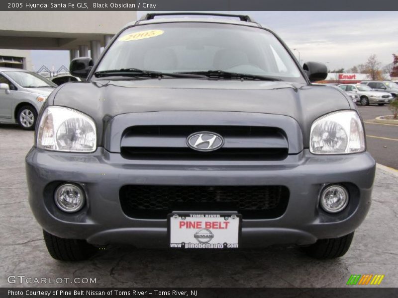 Black Obsidian / Gray 2005 Hyundai Santa Fe GLS