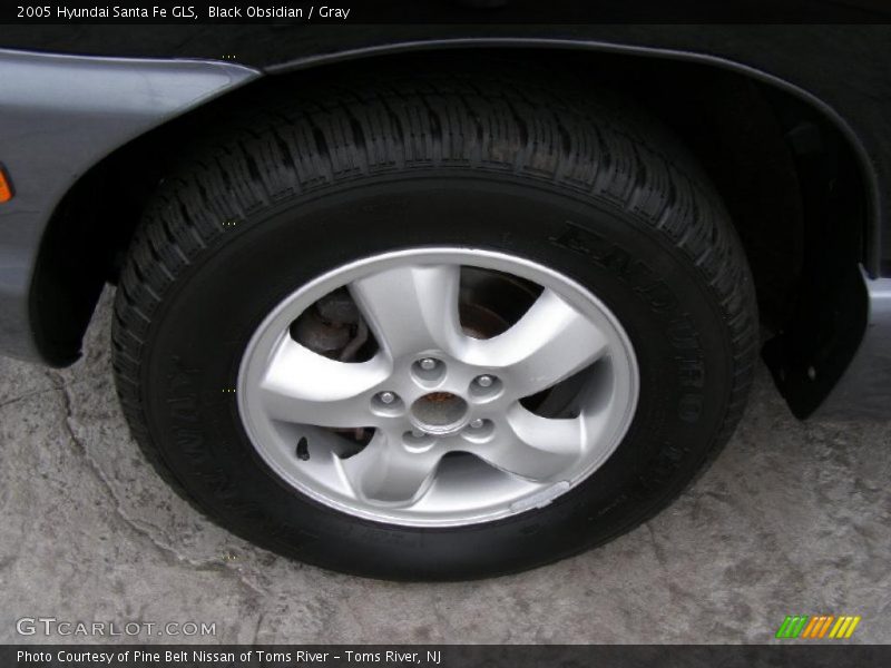 Black Obsidian / Gray 2005 Hyundai Santa Fe GLS